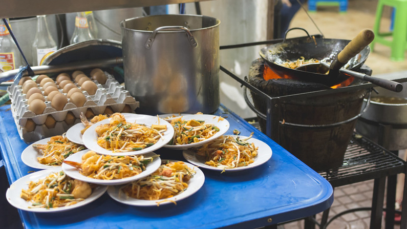 Das beste Pad Thai von Strassenküche